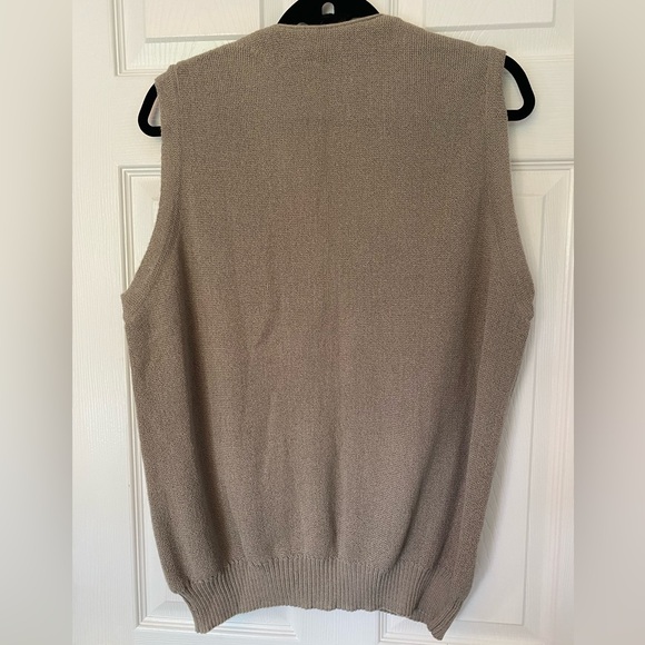 Bobby Jones Tan Sweater Vest - Picture 2 of 3